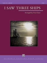 I Saw Three Ships Concert Band sheet music cover